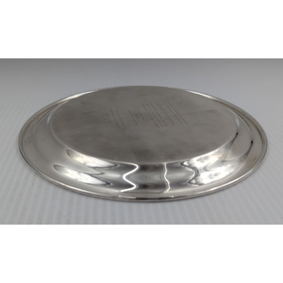 Gorham Sterling Silver Plate Little Boatyard Venice by Lionel Barrymore LE 8" - Picture 9 of 16